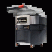 Four électrique à sole tournante - Cuppone Alpha 110 NAPOLI avec hotte électrique intégrée - pierres de 25 mm et résistances surpuissantes Four électrique à sole tournante - Cuppone Alpha 110 NAPOLI avec hotte électrique intégrée - pierres de 25 mm et résistances surpuissantes