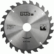 Lame de scie carbure 190 x 30 mm - 24 dents pour scie à onglet g54994 Lame de scie carbure 190 x 30 mm - 24 dents pour scie à onglet g54994