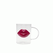 Mugs kiss - lot de 4 - transparent 3701503043637 Mugs kiss - lot de 4 - transparent 3701503043637
