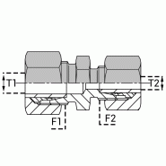 Raccords à bague - Union double - De réduction - LLUMRE0604