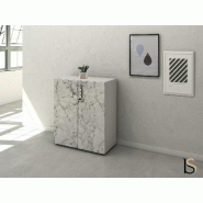 Armoire basse Luxury - Ofitres - Marbre_0