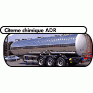 Citerne a produits chimiques adr - 32000 l