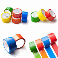 Couleur - 340194 – 50 mm x 66 m - Rouge_0