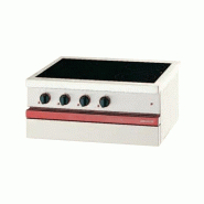 Fourneau élecrique vitrocéramique 4 foyers radiants à poser - PCSE 740 VTR