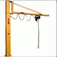 Potence de levage électrique - capacité 25 kg à 10 tonnes - Hauteur de colonne jusqu'à 6 mètres Potence de levage électrique - capacité 25 kg à 10 tonnes - Hauteur de colonne jusqu'à 6 mètres