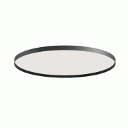 Gea Luce Plafonnier Acelia P/S 76W Led Intégré, Double Émission 120°, Température De Couleur Variable 3000K-4000K, Aluminium Noir - Gealuce - ACE