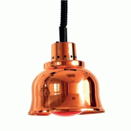 Lampe chauffante suspendue Infra-rouge Prestige Cuivrée rouge Sofraca