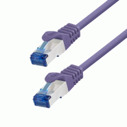 LogiLink Professional Câble patch Ultraflex, Cat.6A, S/FTP, 5,0 m, violet, 5 m - violet 4052792056631
