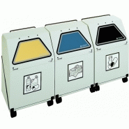 Poubelles tri sélectif