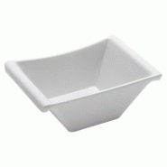 Recipient mélamine blanc 13x9,4x5,3cm - par 12