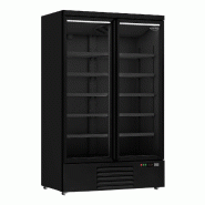 Réfrigérateur libre service 2 portes en verre noir jde-1000r bl - P7455.2230