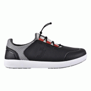 Safety Jogger - Chaussures de travail basses confortables à enfiler avec une coupe large EDEN noir et gris O1 Noir / Gris Taille 38 - 38 noir matièr