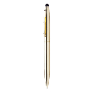 Stylo à bille stylet en métal - Finitions métalliques brillantes - Encre bleue Stylo à bille stylet en métal - Finitions métalliques brillantes - Encre bleue