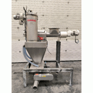 Tamiseuse centrifuge guerin tr-102 avec filtre et vanne rotative de vidange - référence : c13946