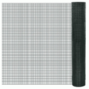 Vidaxl grillage acier galvanisé et revêtement en pvc 25 x 1 m vert 140438 Vidaxl grillage acier galvanisé et revêtement en pvc 25 x 1 m vert 140438