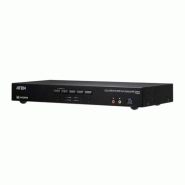 Aten cs1844 kvm double écran hdmi 4k/usb 3.0 4 ports + audio réf.261844