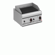 Barbecue à gaz 80 cm en pierre volcanique MPLG78T NEO700 ROMAGSA - MPLG78T