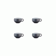 Bjorn Tasse GOURMET 12cl - 4 pièces - Onyx - noir 3701488309155 Bjorn Tasse GOURMET 12cl - 4 pièces - Onyx - noir 3701488309155