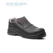 Chaussure de sécurité basse antidérapante noire S2 SRC - ORTITE COVERGUARD - microfibre respirante sans métal_0
