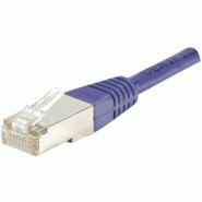 Cordon rj45 catégorie 6 f/utp violet - 2 m 234180