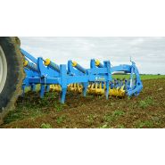 Décompacteur Demeter avec rouleaux en tandem pour mélange terre/paille