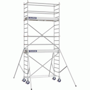 Echafaudage roulant alu - docker 85 - long. 2m05 - larg. 0m85 - gc monobloc - DUARIB ld | 7120022_0