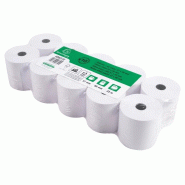 EXACOMPTA Lot de 50 Bobines Papier 1 Pli Offset 60g 57x60x12 x 33 m - 3364220406514