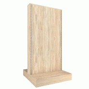 Gondole double face Alias L74xP74xH144,6cm - bambou