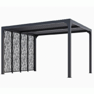 HABRITA Pergola Bioclimatique 10.80m² Gris Anthracite per3630mbi - gris 3760161076043