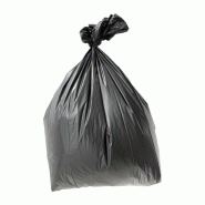 Lot de 200 sacs oubelle résistants 70 Litres en polyéthylène recyclé noir