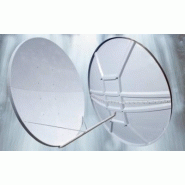 Parabole fibre/epoxy 3800x4120 as3800 avec monture az/el Parabole fibre/epoxy 3800x4120 as3800 avec monture az/el