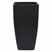 WellHome - Pot de fleurs Jaca anthracite 85L - gris WH13639