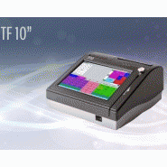 Caisse enregistreuse tactile compact et performant, avec imprimante integrée pour gestion boulangerie - towa tf10