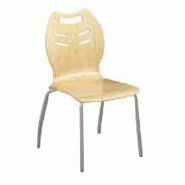 Chaise coque bois 4 pieds anory t6 Chaise coque bois 4 pieds anory t6