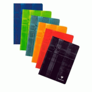 Clairefontaine Lot de 10 Cahier Metric A4, 80p./40 feuilles 90 g/m² piquées, quadrillé 5x5 + marge - 3329680312225