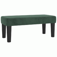 Décoshop26 - Banquette banc bout de lit 70 x 30 x 30 cm velours vert DEC024689 - 3000254849056_0