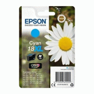 Epson 18XL - Paquerette Cartouche Cyan C13T18124012 (T1812) - bleu 8715946518084