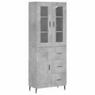 Helloshop26 - Buffet bahut commode armoire meuble de rangement organisateur cuisine salle de séjour salon haut 69,5 x 34 x 180 cm 02_0034531 - 300021 Helloshop26 - Buffet bahut commode armoire meuble de rangement organisateur cuisine salle de séjour salon haut 69,5 x 34 x 180 cm 02_0034531 - 300021