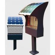 Lampe électrique anti insecte solaire - RÉF. DRA09-ET
