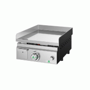 Plancha à gaz lisse en CHROME - L400 | Mainho - MAX-40GC