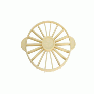Schneider - Diviseur de gâteau 18 parties, PP, Ø 265 mm x 20 mm - beige plastique polypropylène 220118