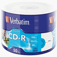 Verbatim 50x CD-R 700 Mo 50 pièce(s)_0