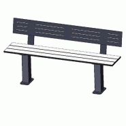 Banc public en bois buton industries bc 131 Banc public en bois buton industries bc 131