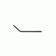 Betik Ecoline – 6000 unités – Paille flexible papier noir – Ø 6 mm x H 21 cm - multicolore en carton 1010793