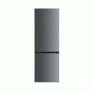 CANDY Réfrigérateur Combiné 60cm 293l Brassé Inox CCH2T618EXBF - argenté 8059019119267 CANDY Réfrigérateur Combiné 60cm 293l Brassé Inox CCH2T618EXBF - argenté 8059019119267