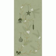 DUNI - Serviette airlaid Bio-Dunisoft 40x40cm pliage en 8 Noel Pistachio 6x60 = 360 pièces - vert papier 211531 DUNI - Serviette airlaid Bio-Dunisoft 40x40cm pliage en 8 Noel Pistachio 6x60 = 360 pièces - vert papier 211531