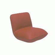 Fauteuil lounge in & out PILLOW - argile