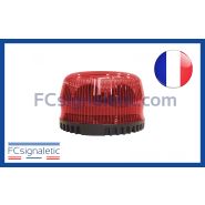 Gyrophare Gyroled rouge sans fixation classe 1 rotatif STANDBY MERCURA 23369-03