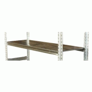Kit Tablettes de Rayonnage Rack Galvanisé - Acier de Première Qualité - Haute Résistance - Certification TUV Kit Tablettes de Rayonnage Rack Galvanisé - Acier de Première Qualité - Haute Résistance - Certification TUV