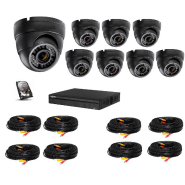 Kit vidéo surveillance dahua 8 caméras dômes super cmos